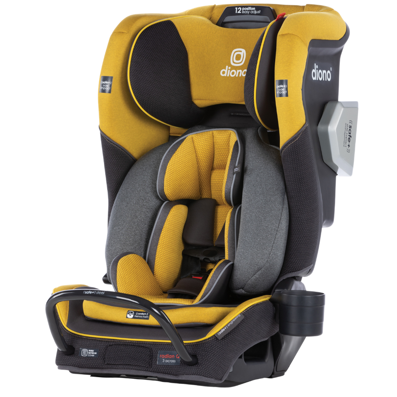 Diono Radian 3QXT Convertible Car Seat Yellow Mineral