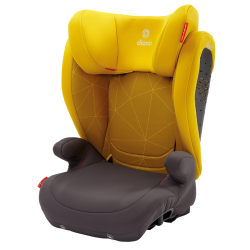 Diono Monterey 4DXT Latch 2 in 1 Booster Car Seat Yellow Sulphur