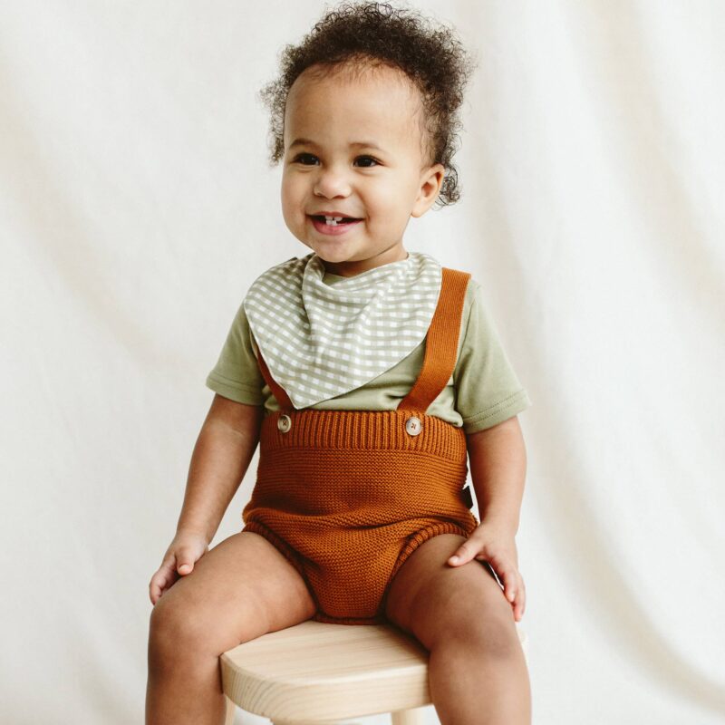 goumi Sienna Organic Cotton Knit Suspender Bloomers