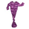 Little Sleepies Berry Camo Bamboo Viscose Infant Knotted Gown