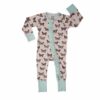 Emerson and Friends Flutterby Bamboo Viscose Convertible Footie