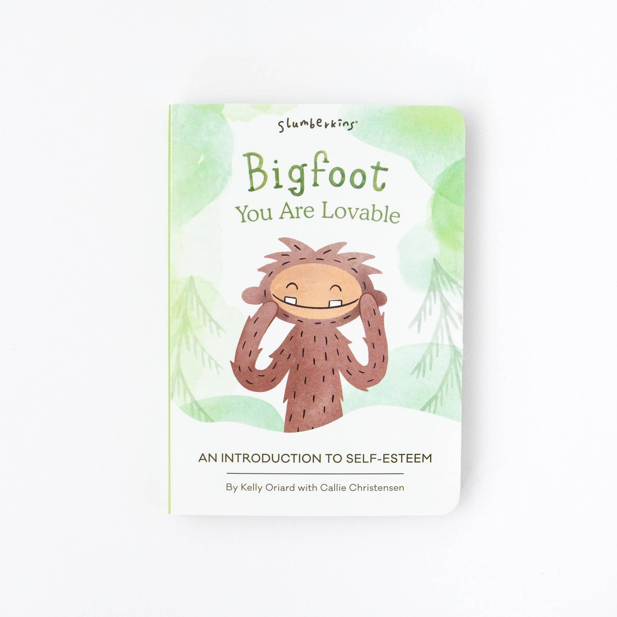 Slumberkins Bigfoot You Are Lovable Board Book