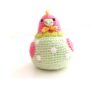 Pebble Chicken Rattle in Pistachio