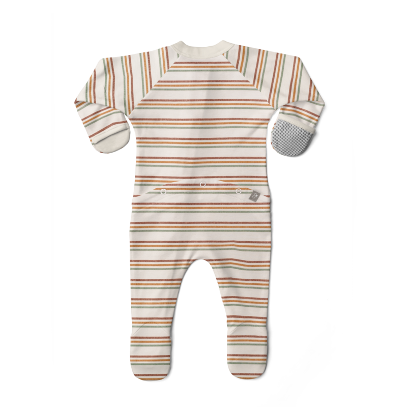 goumi Timberline Bamboo Organic Cotton Footie