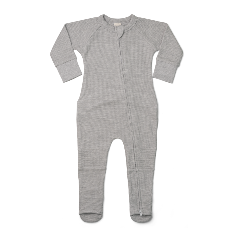 goumi Thunderstorm Organic Cotton Footie