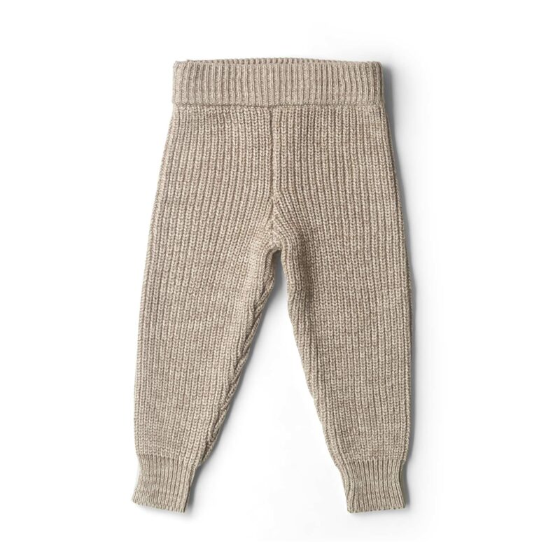 goumi Pecan Organic Cotton Knit Pants