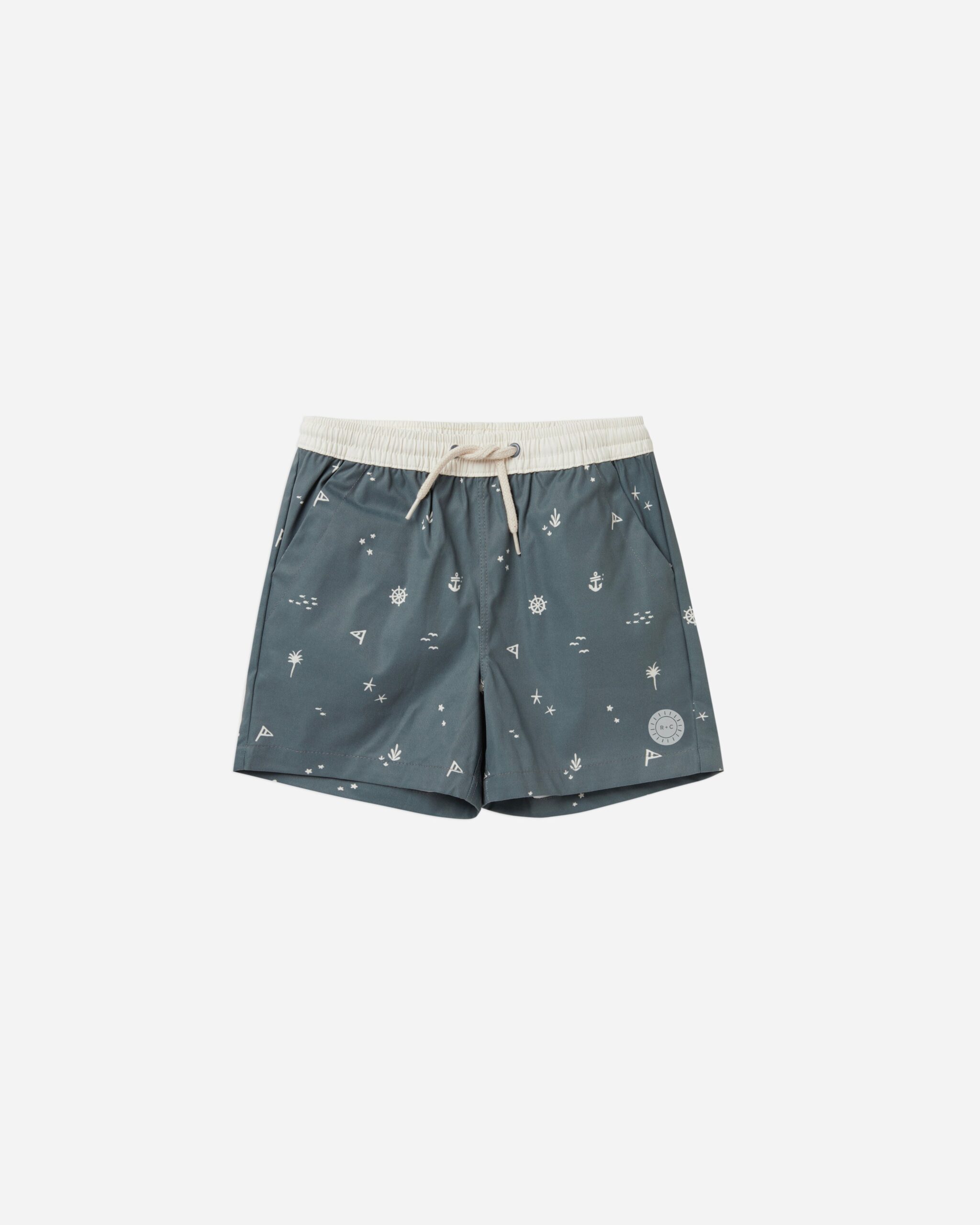 Rylee + Cru Nautical Boardshort