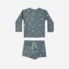 Rylee + Cru Nautical Rashguard Set