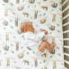 Copper Pearl Noah Premium Crib Sheet