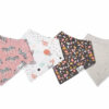 Copper Pearl Zella Bandana Bib 4-Piece Set