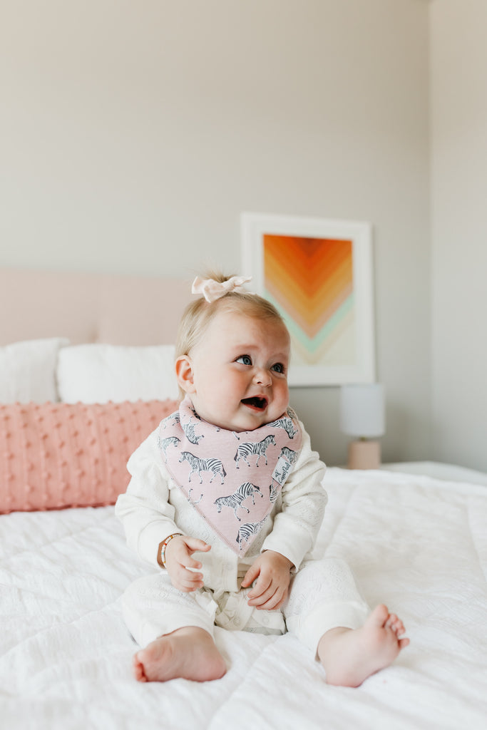 Copper pearl sales bandana bib set