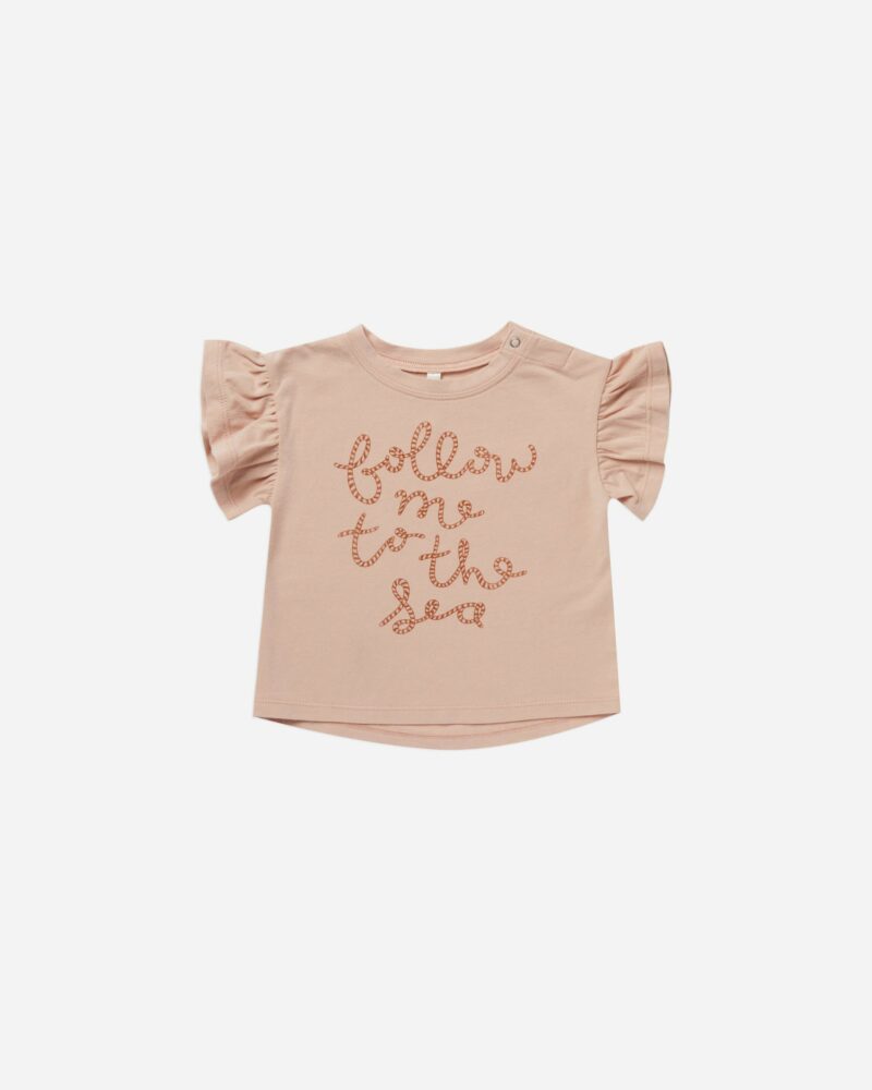 Rylee + Cru Follow Me To The Sea Flutter Tee