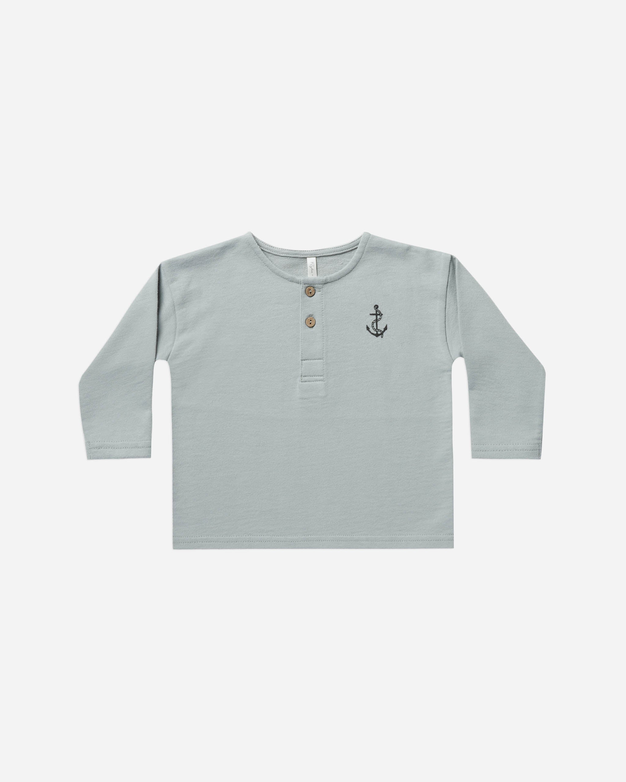 Rylee + Cru Captain Henley Sweatshirt