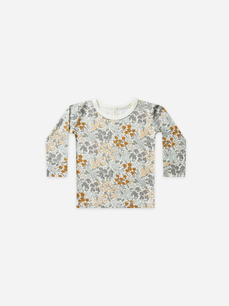 Quincy Mae Garden Bamboo Long Sleeve Tee