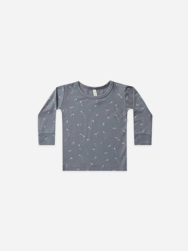 Quincy Mae Night Sky Bamboo Long Sleeve Tee