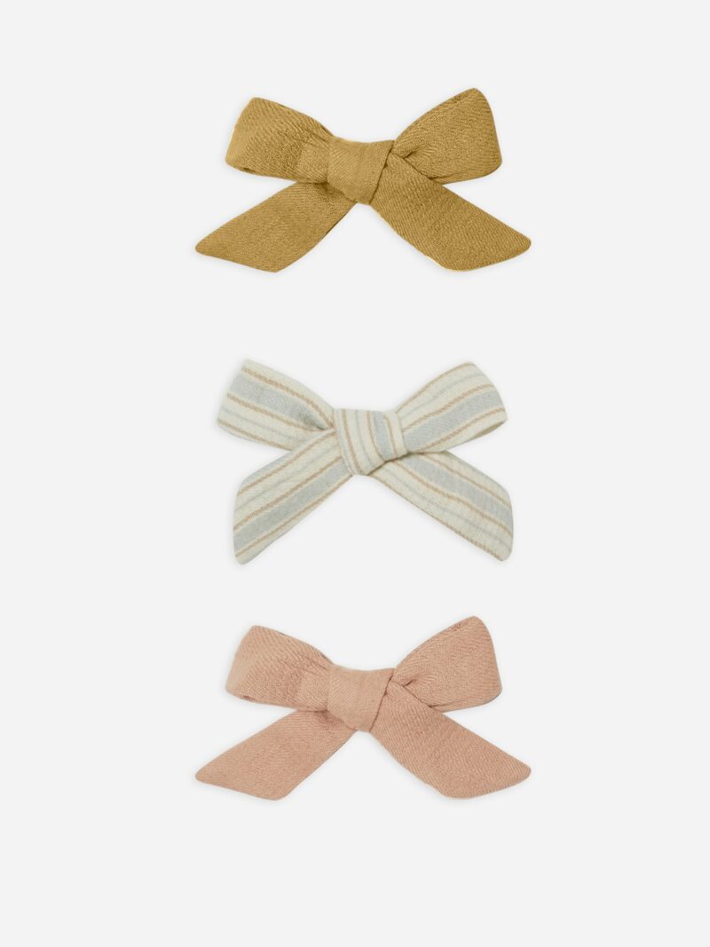 Quincy Mae Bow with Clip Set