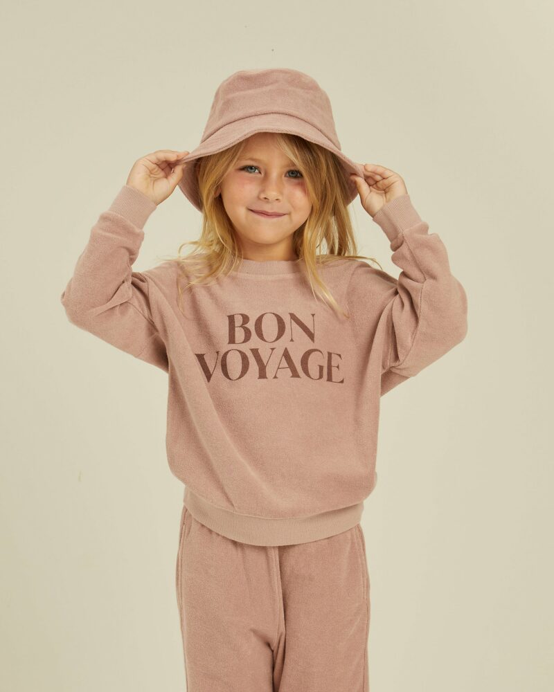 Rylee + Cru Bon Voyage Terry Crewneck