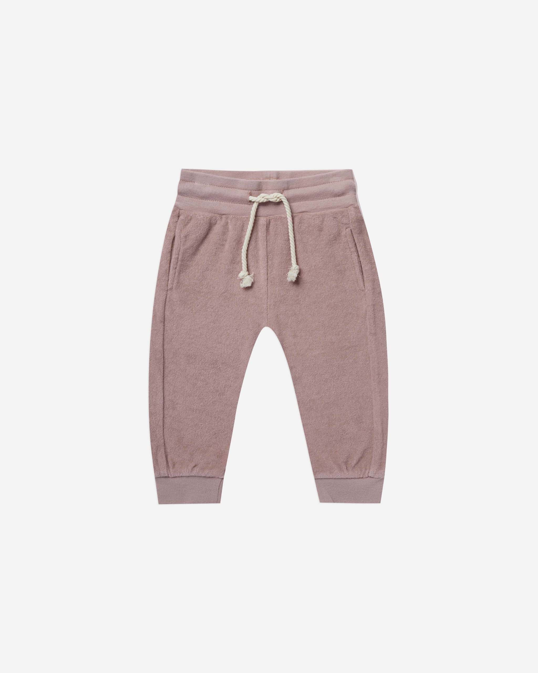 Rylee + Cru Mauve Terry Jogger