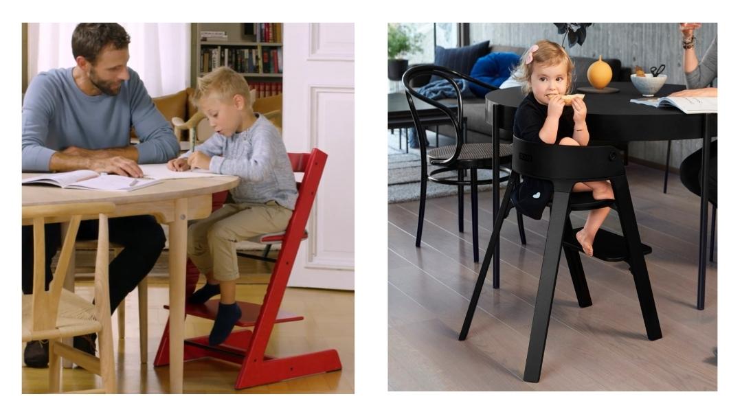 Stokke Tripp Trapp Chair Compared to Stokke Steps Chair