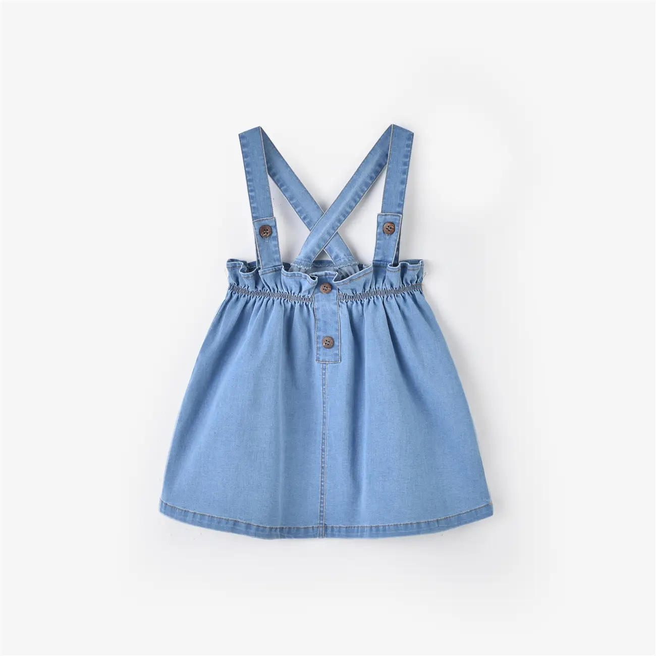 Denim Overall Skirt