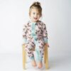 Emerson and Friends Flutterby Bamboo Viscose Convertible Footie
