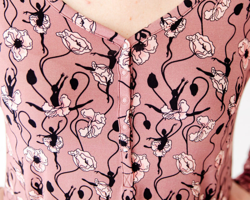 Dream Jamms On Pointe Bamboo Viscose Women's Loungewear