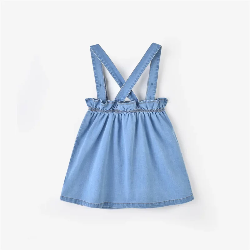 Hanna Denim Overall Skirt