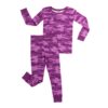 Little Sleepies Berry Camo Bamboo Viscose Two-Piece Pajama Set