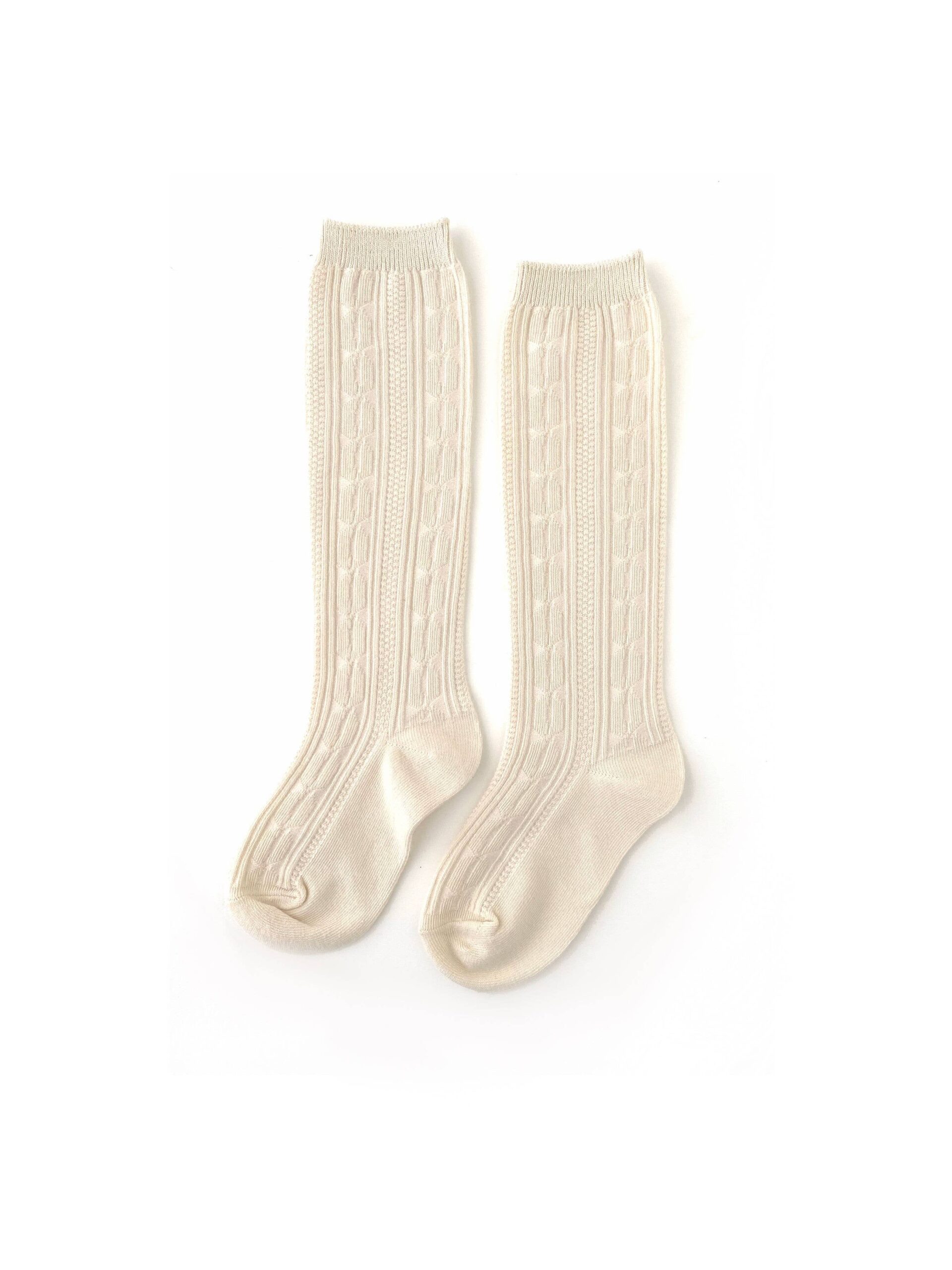 Little Stocking Co Vanilla Cream Knee High Socks