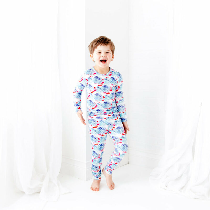 Wild and Free Bamboo Viscose Two-Piece Pajama Set