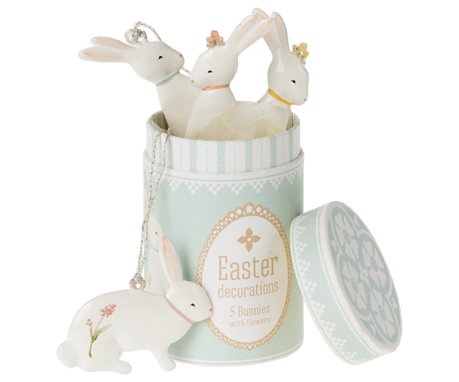 Maileg Easter Bunny Ornaments Set