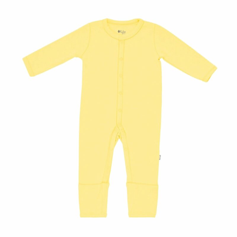 Kyte BABY Snap Romper in Daffodil