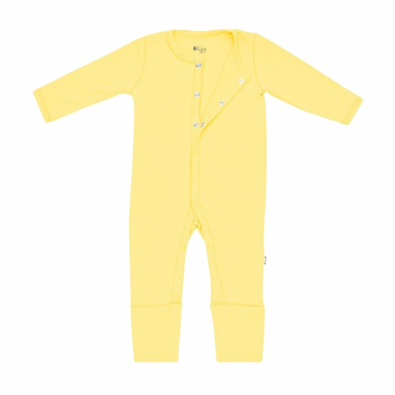 Kyte BABY Snap Romper in Daffodil