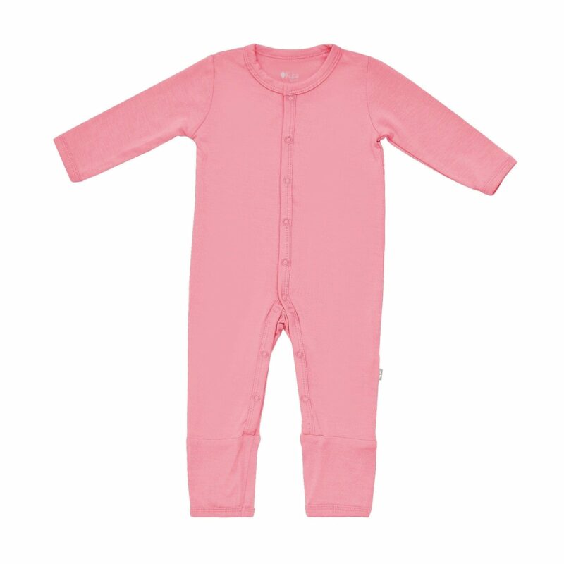 Kyte BABY Snap Romper in Rose