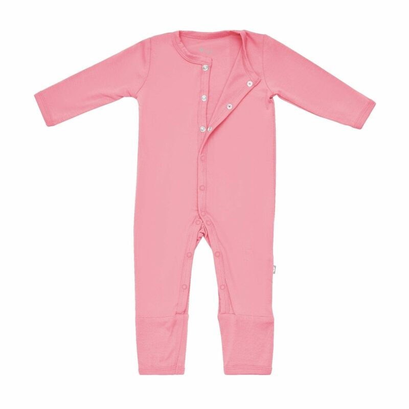 Kyte BABY Snap Romper in Rose