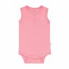 Kyte BABY Sleeveless Bodysuit in Rose