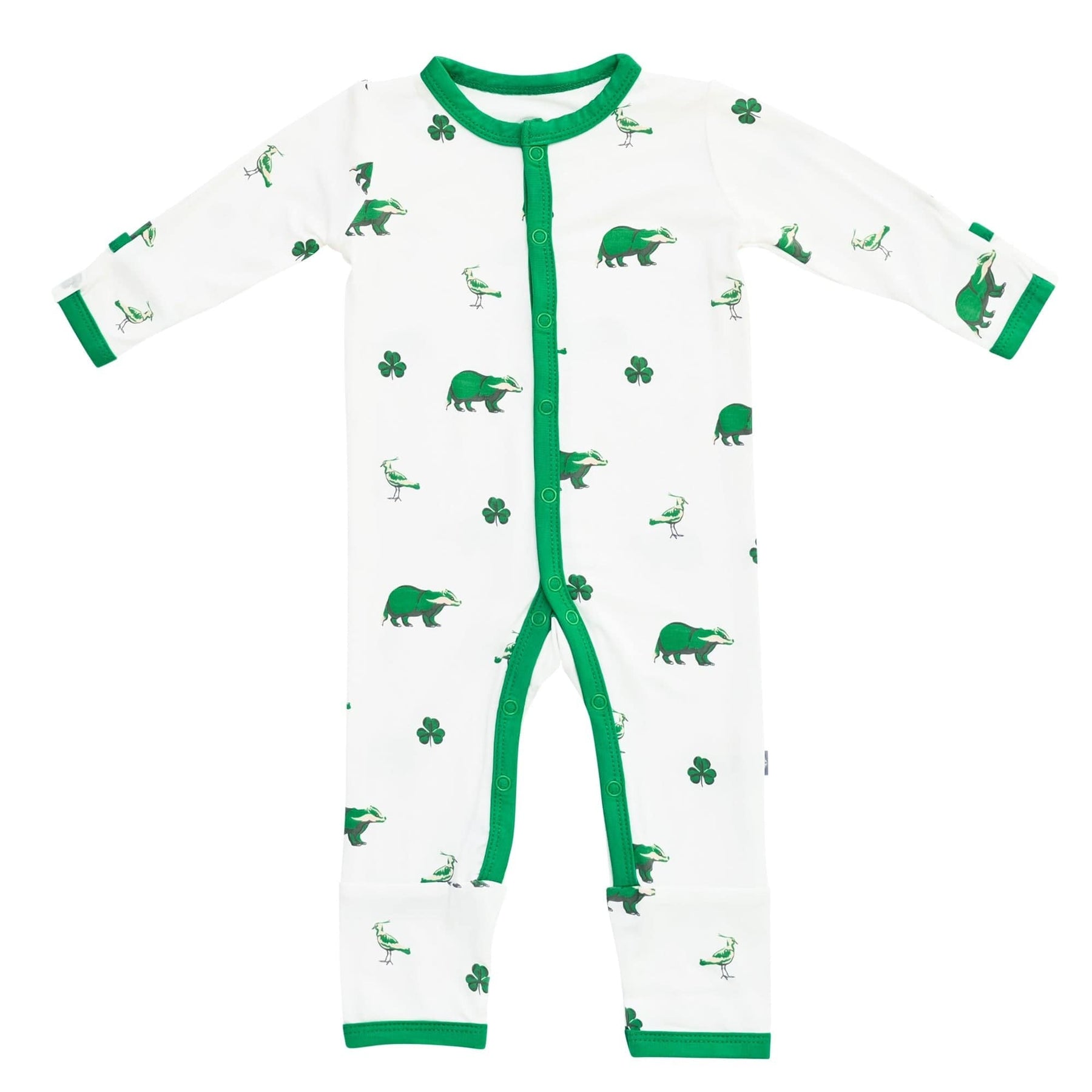 Kyte BABY Snap Romper in Irish Blossom