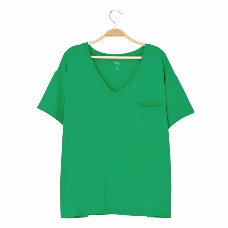 Kyte BABY Women's V-Neck In Fern