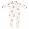 Kyte BABY Zippered Footie in Sunset Rainbow