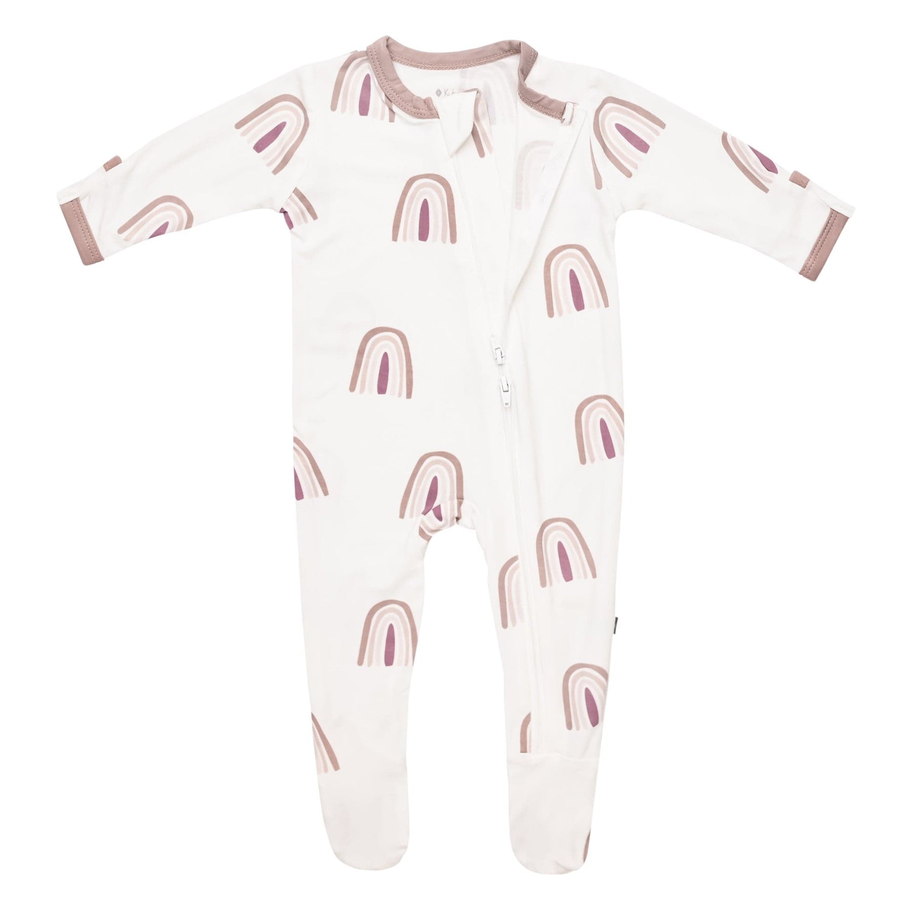 Kyte Baby Zippered Footie - Sunset