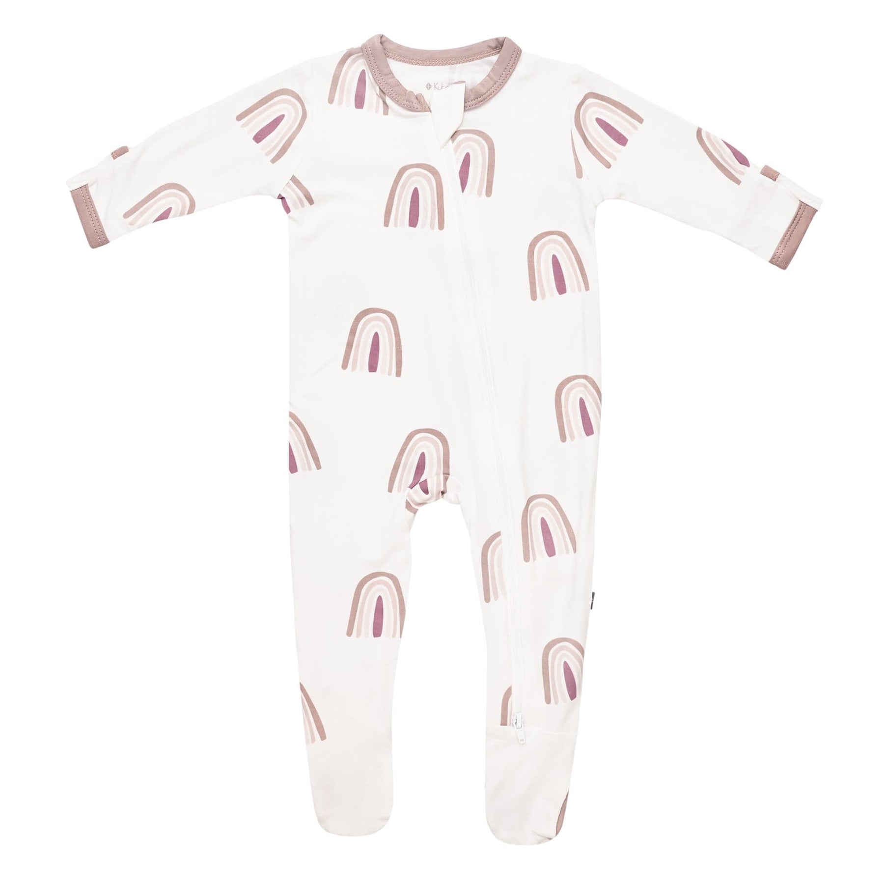 Kyte Baby Zippered Footie - Sunset