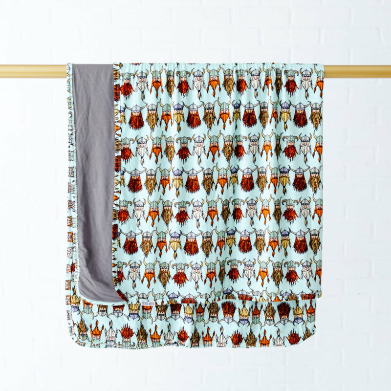 Dream Jamms Nordic Dreams Bamboo Viscose Reversible Blanket