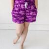 Little Sleepies Berry Camo Bamboo Viscose Women's Shorts