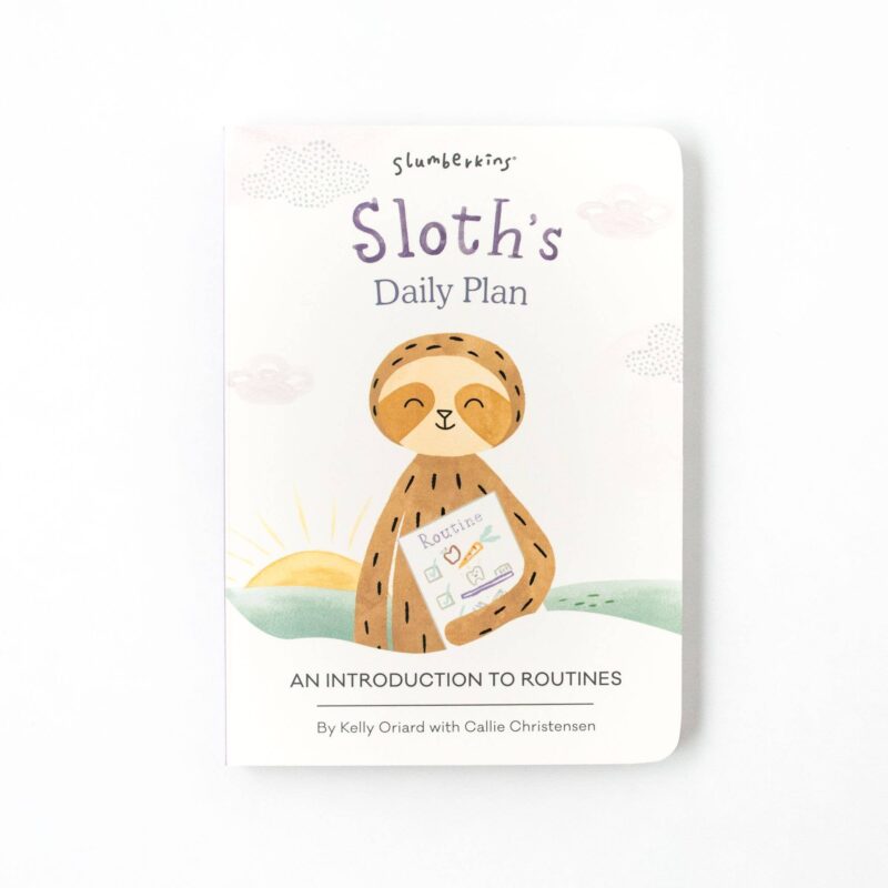 Slumberkins Sloth Snuggler and Board Book Routines Bundle Toys