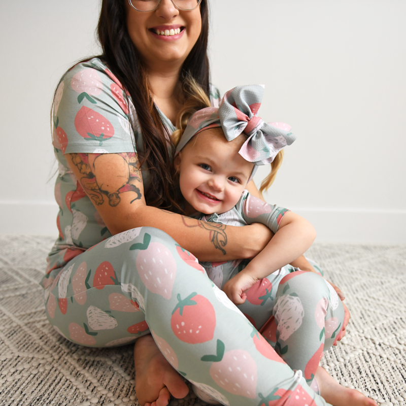 Monroe Bamboo Viscose Mom Loungewear Set from Gigi and Max