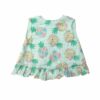Pretty Pineapples Muslin Ruffle Top and Bloomer Set