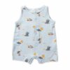 Angel Dear Pelicans Shortie Romper