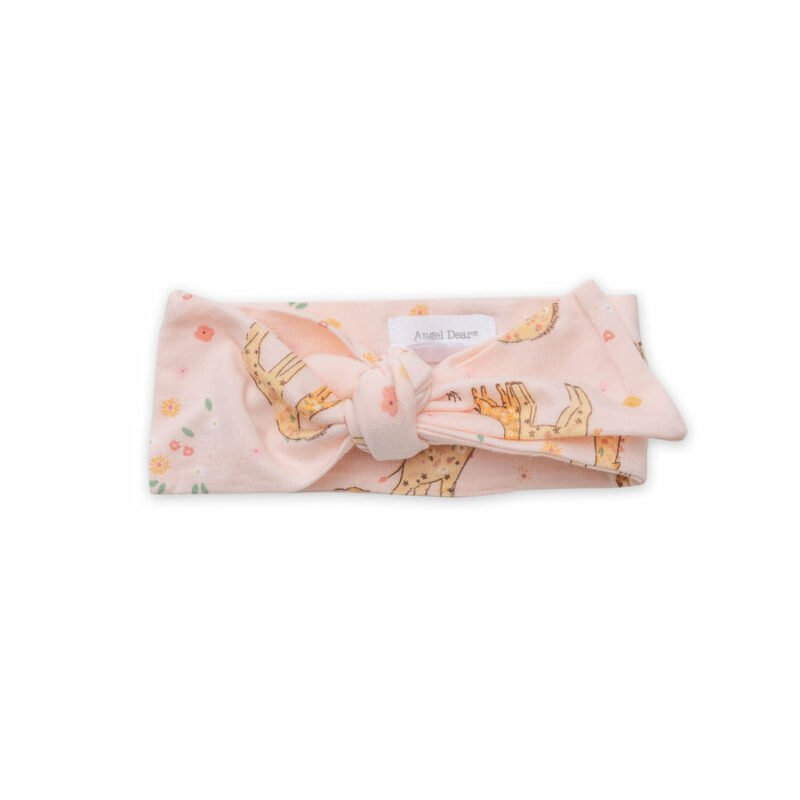 Angel Dear Giraffes Bamboo Viscose Pink Headband