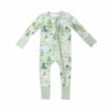 Angel Dear Mountain Cabin Bamboo Viscose Zipper Romper