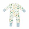 Garden Creatures Blue Bamboo Viscose Zipper Romper from Angel Dear
